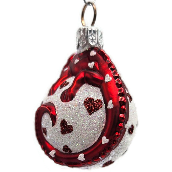 Patricia Breen Miniature Chameleon Surprise Hearts Valentines Christmas Ornament - Picture 10 of 12